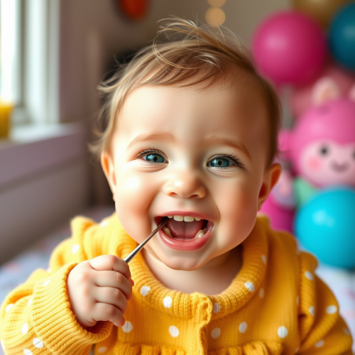 A Beautiful Baby Teething Party