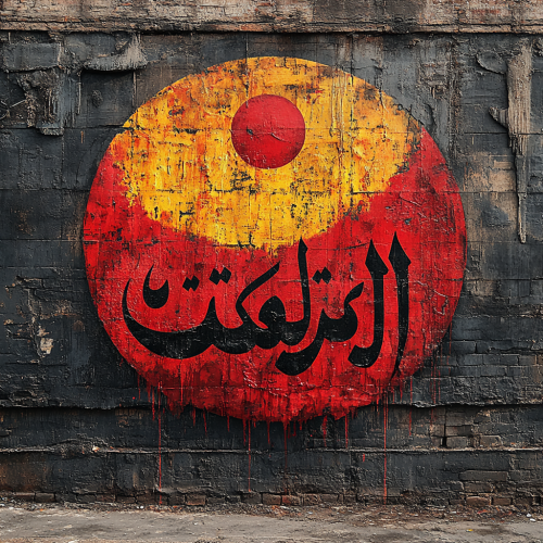 A Beautiful Solar Punk Islamic Wall Art