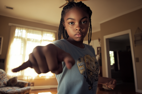 A Black Girl in Southern Georgia - Scene of Action