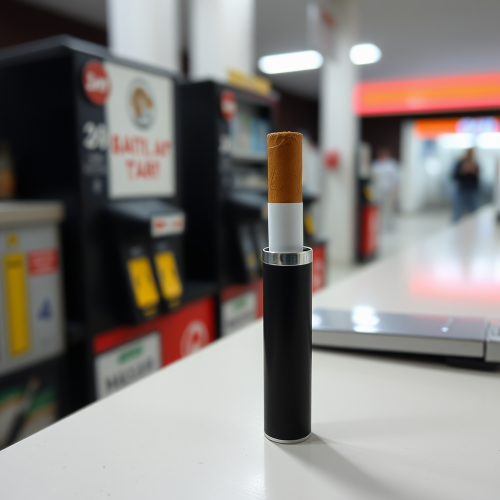 A Black and Mild Cigarette on the Counter