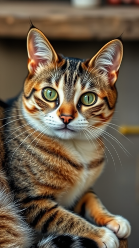 A Cat Displaying Attitude