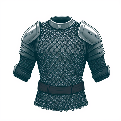 A Chain Mail Armor Shirt