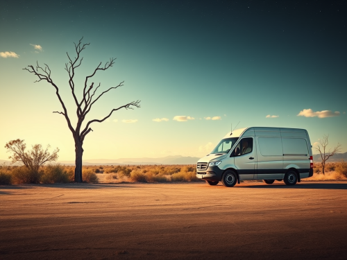 A Cinematic Studio Background of West Texas