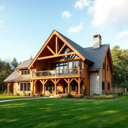 A Classic Timber Framed House