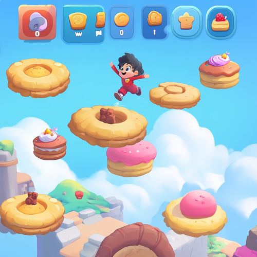 A Colorful Cookie-Pastry Game Screenshot