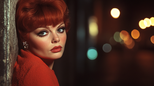 A Concerned Judi Dench in 1960s London