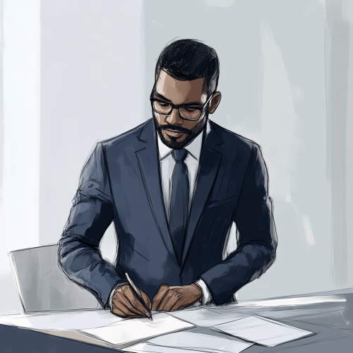 A Confident Leader Preparing for Behavioral Interview