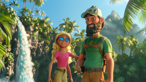 A Couple's Tropical Island Vacation Adventure