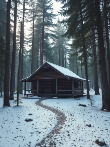 A Cozy Cottagecore Cabin in the Woods