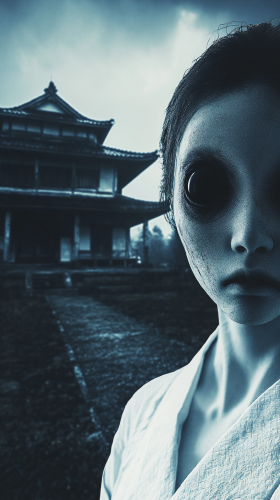 A Cursed Ancient Japanese Woman in Haunted Mansion