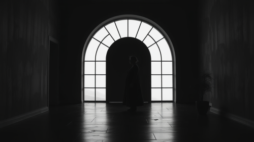 A Dark Aesthetic Minimalist Image