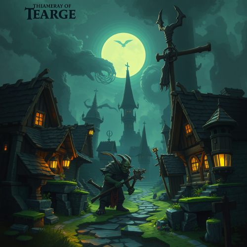 A Dark Goblin Village in Minecraft Fantasy