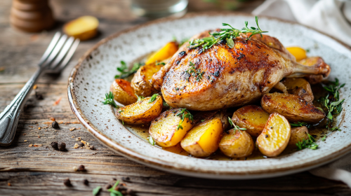 A Delicious Trout Dish with Spinach and Sweet Potatoes