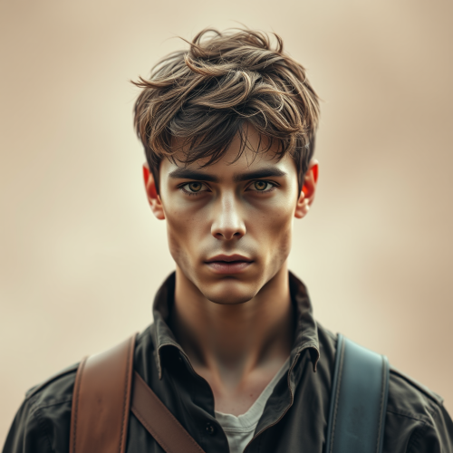 A Determined Young Man in a Dystopian World