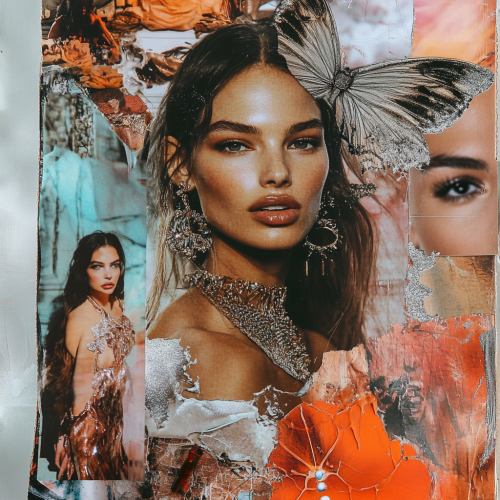 A Dynamic Mood Board for Ana Bonamico's Chanel Event