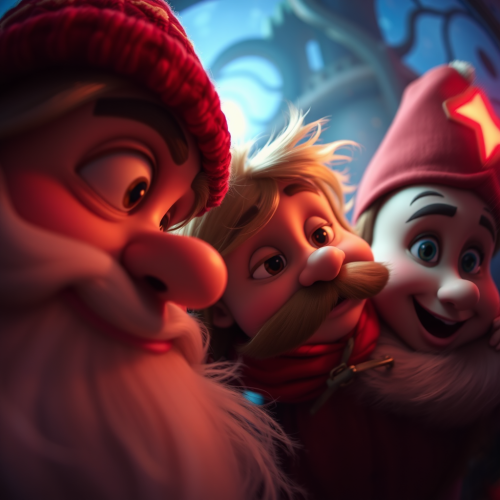 A Dynamic Russian Fairy Tale Transitions from Darkness