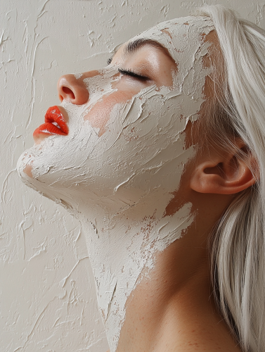 A Fashionable Older Woman Oil Painting Portrait