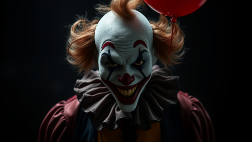 A Full Body Art of It the Clown