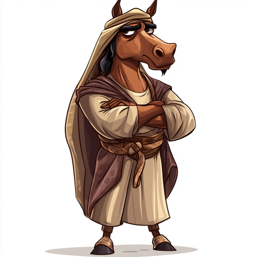 An Arabian Mascot