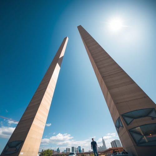 A Gigantic Man Standing at 99 Feet