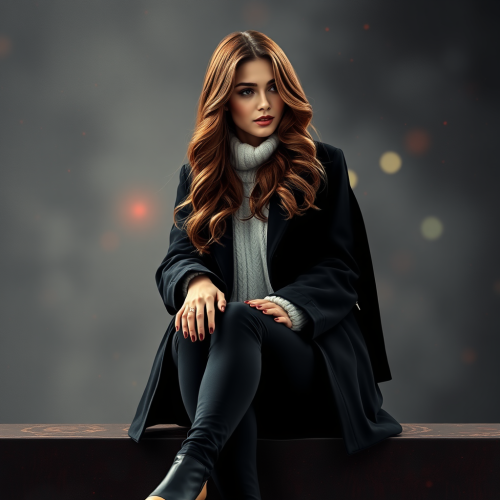 A Half-Tone Detective Movie with Elegant Lady