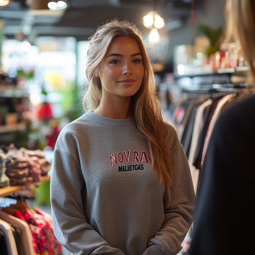 A Helpful Worker in Modern Melbourne Store