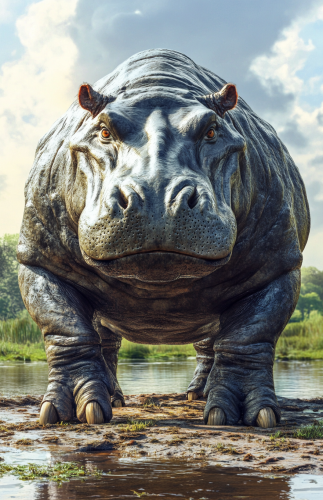 A Huge, Tough Creature in Marshy Land