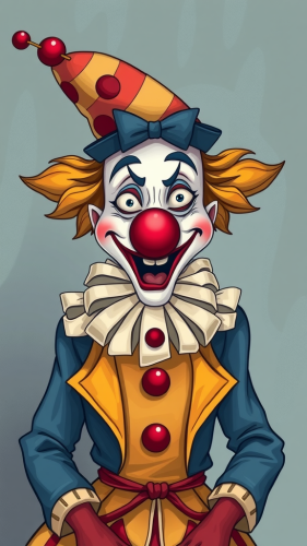 A Kind-Hearted Clown with Bad Habits