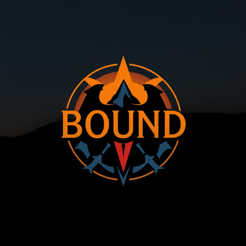A Logo for 'Bound in Valor'