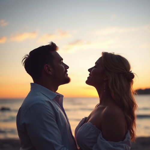 A Man Making his Loved One Whisper Moans