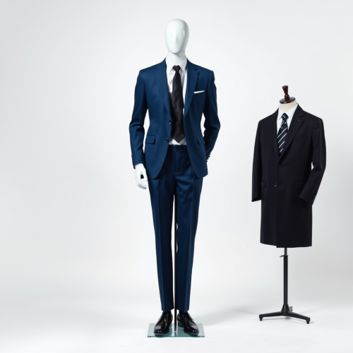 A Mannequin Outfitted as a Chauffeur