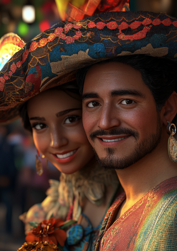 A Mexican Thanksgiving Celebration Captured in High Resolution