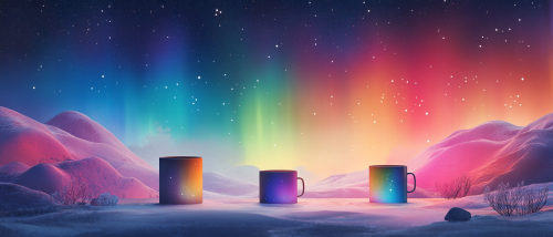 Northern Lights Banner