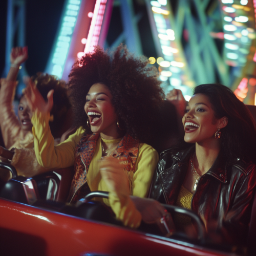 A Night at the 70s Rollercoaster Adventure