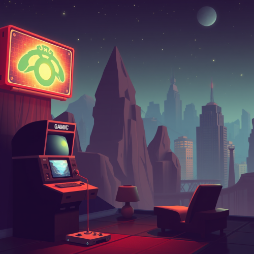 A Nostalgic Gaming Banner