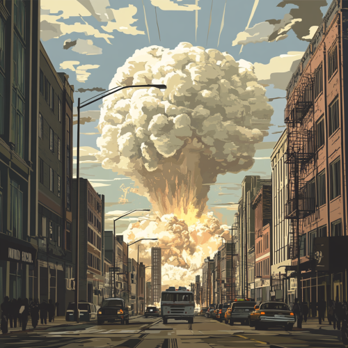 A Nuclear Explosion in American City