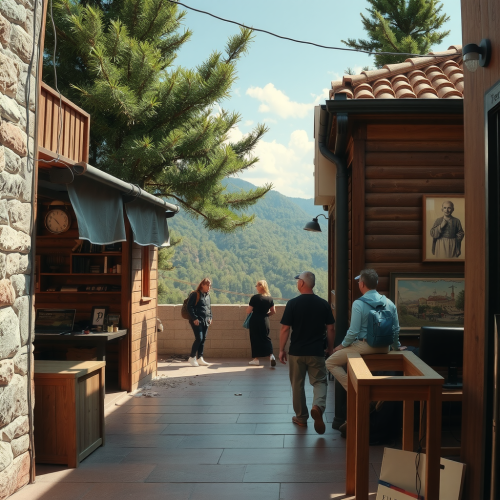 A Peaceful Exterior Hiding Inner Chaos