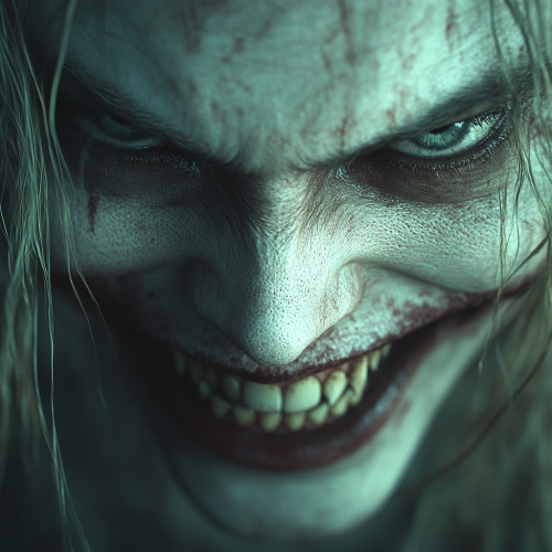 A Realistic Image of a Bad Villain Man