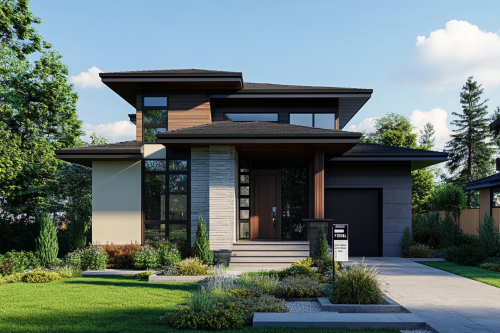 A Realistic Picture of a Welcoming House for Sale