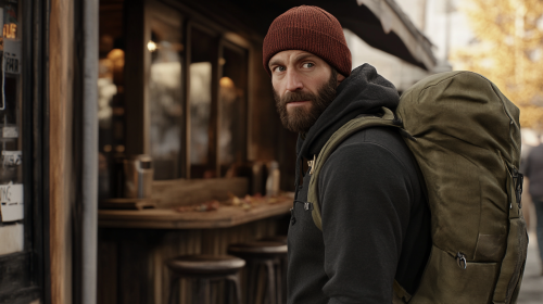 A Rugged Man's Journey Through Solitude