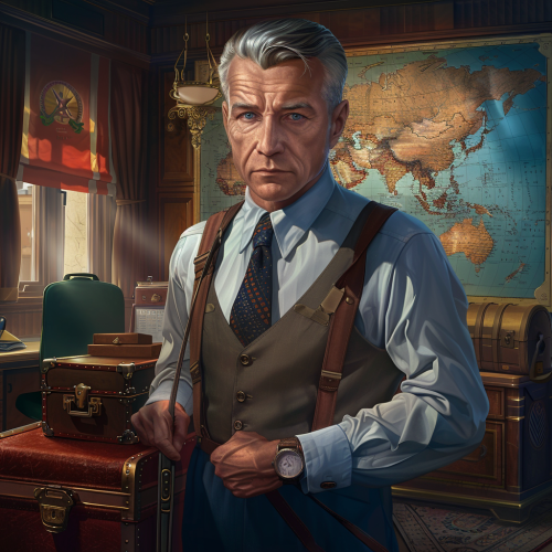 A Serious Traveler Preparing for Kazakhstan Trip