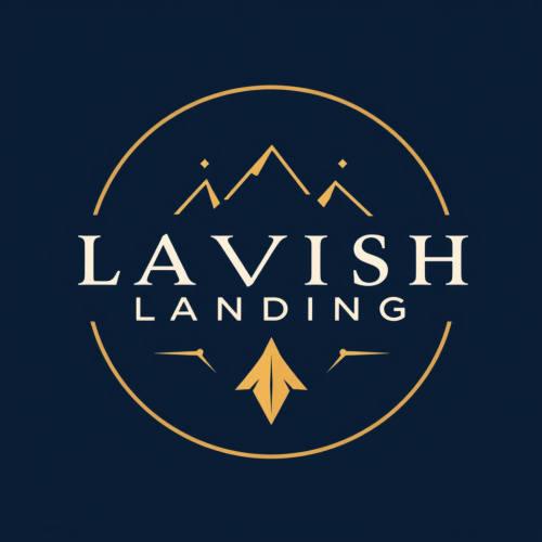 A Simple Luxury Logo for LavishLanding Company