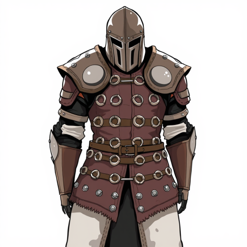 A Strong Armor Made of Leather and Rings