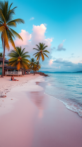 A Tropical Beach with Fun Activities in HD