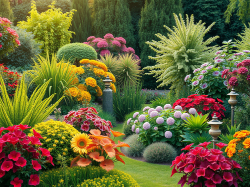 A Well-Balanced, Colorful Garden Portfolio