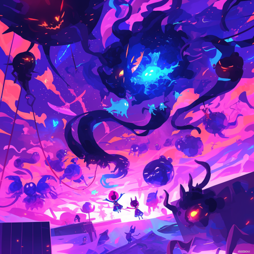 A Whimsical Space Adventure with Luna and Sol