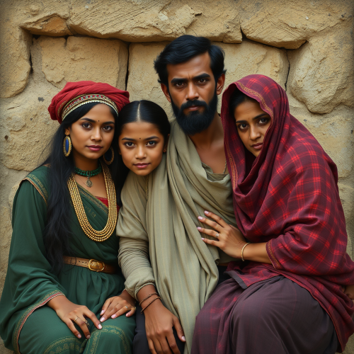 A Woman Married to Multiple Men