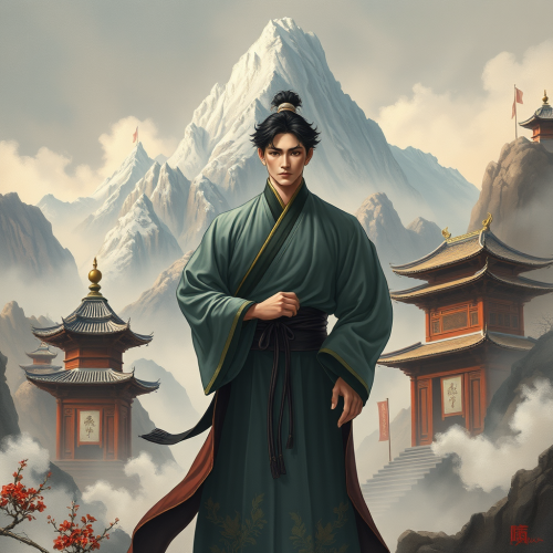 A Young Man's Fantasy Journey in Ancient China