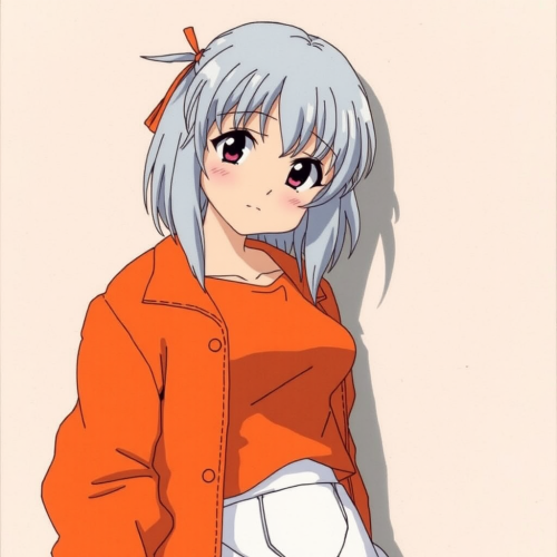 A beautiful girl in 80s anime style