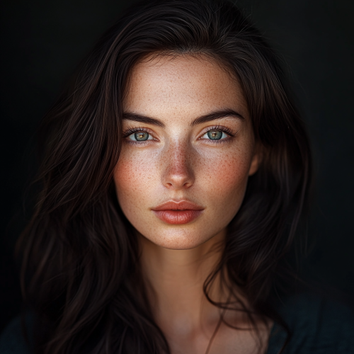 A beautiful woman with an ultra-realistic natural face.